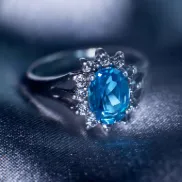 Sapphires Engagement Ring