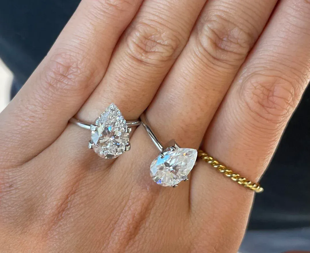 Moissanite Vs. Diamond Engagement Rings