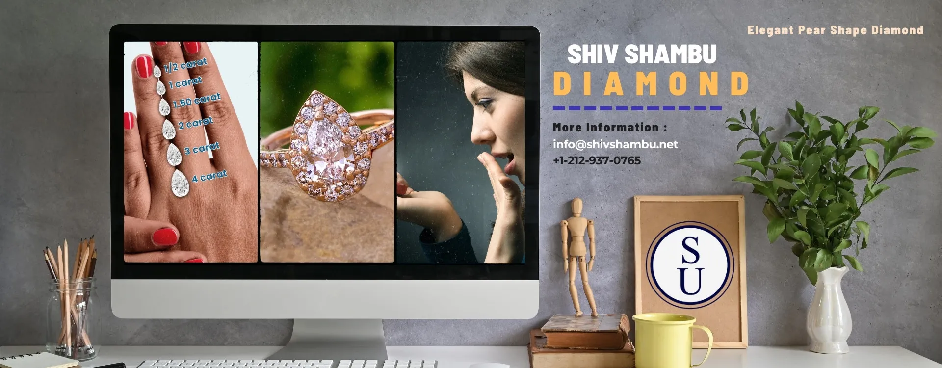 Elegant Pear shape Diamond