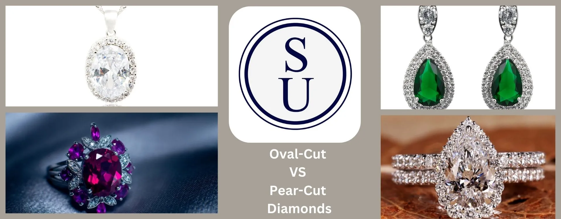 Oval Cut VS Pear Cut Diamonds