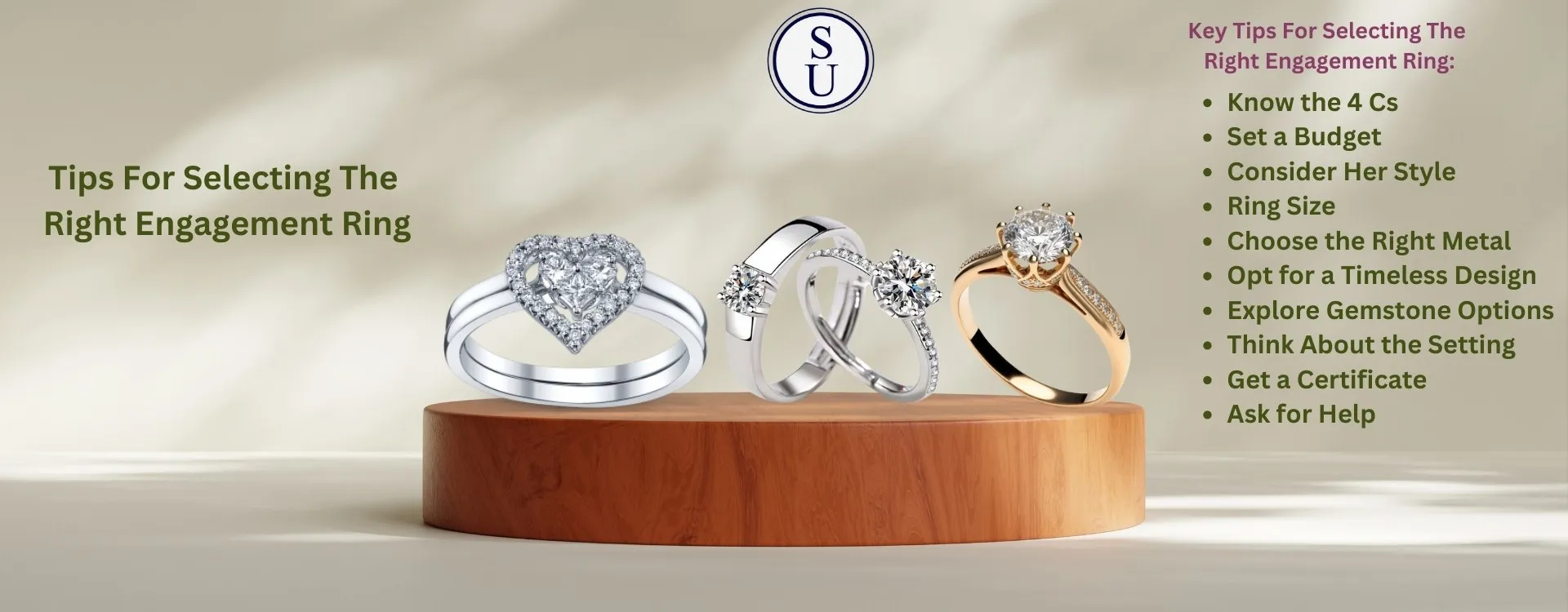 Tips for selecting the right engagement ring