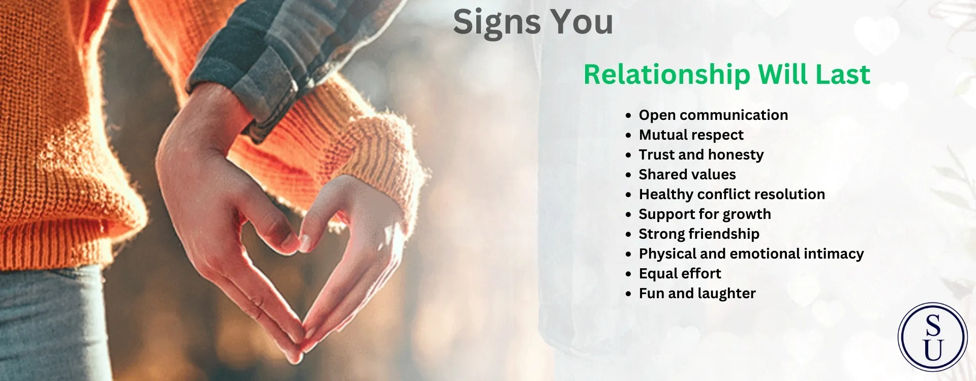 Signs your relationship will last