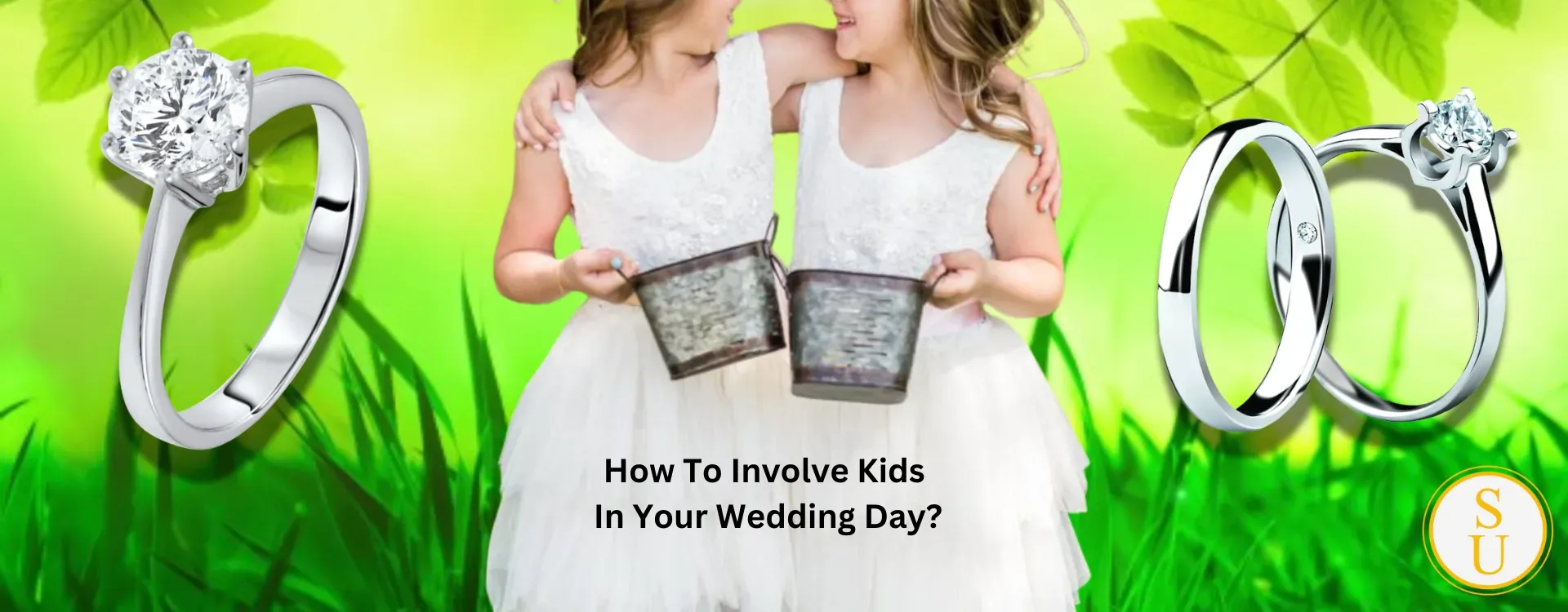 How to involve kids in your wedding day