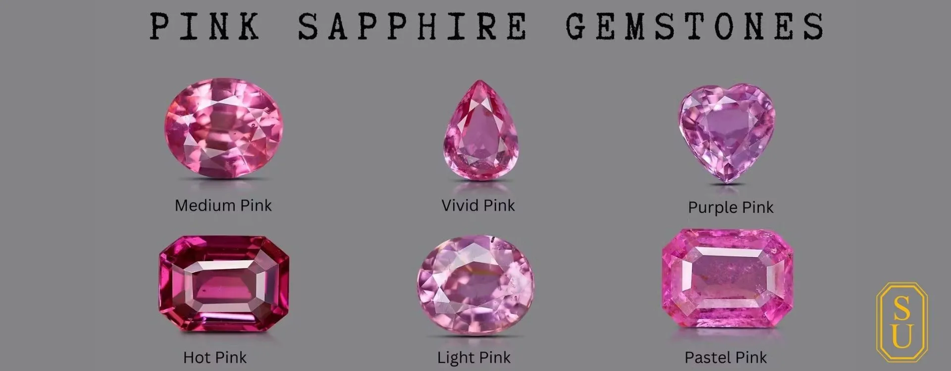 Gemstone Sapphire Pink