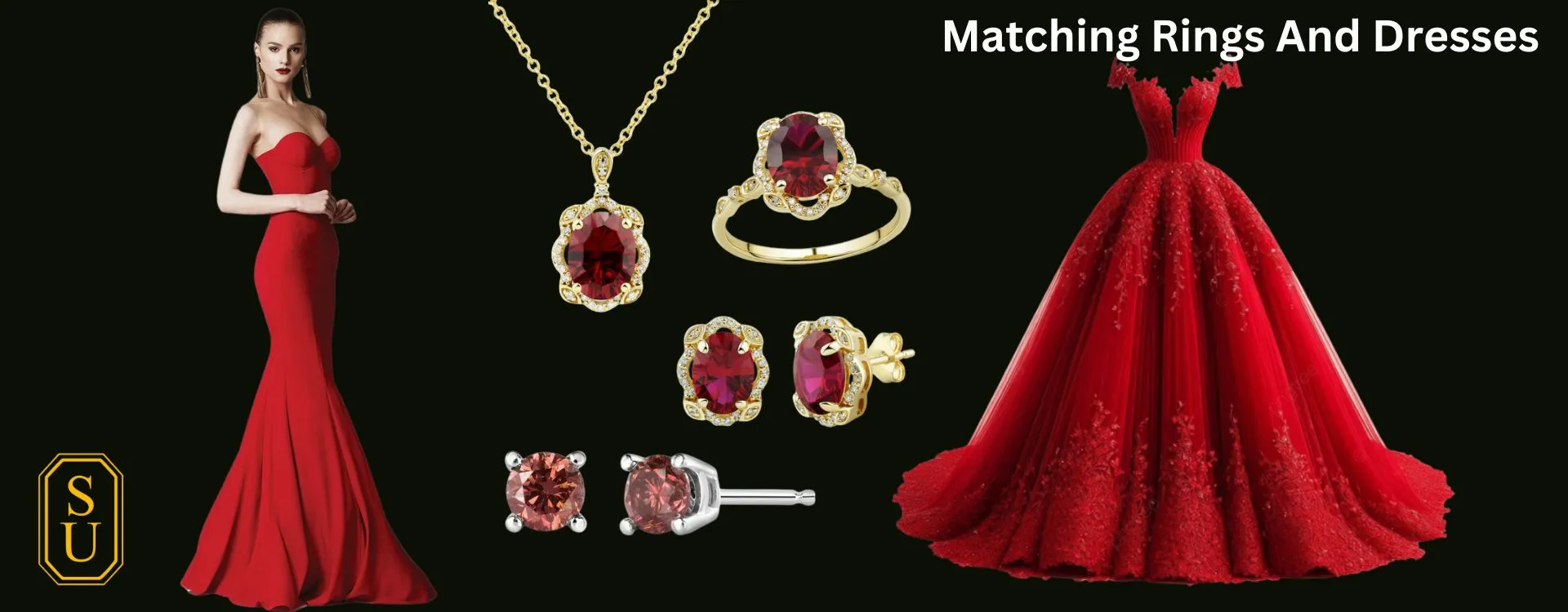 Matching Rings And Dresses